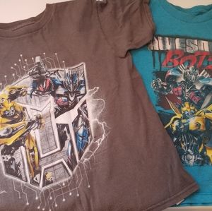 Transformers shirt's (Boy's)